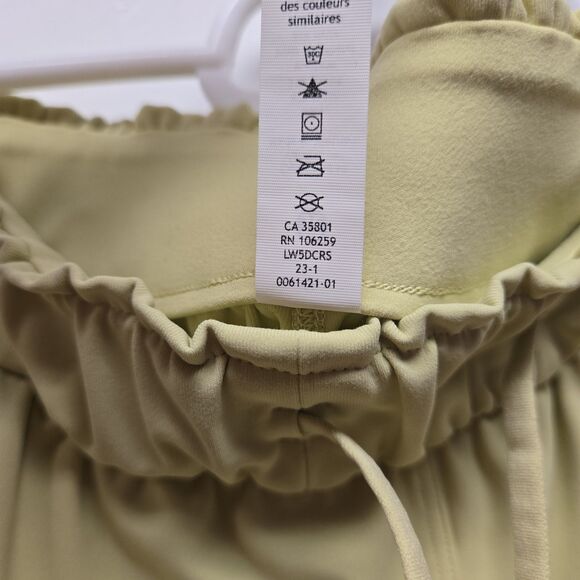 Lululemon Stretch High-Rise Jogger *Full Length sz 8 in Yellow Pull-On Pants EUC - Picture 12 of 14